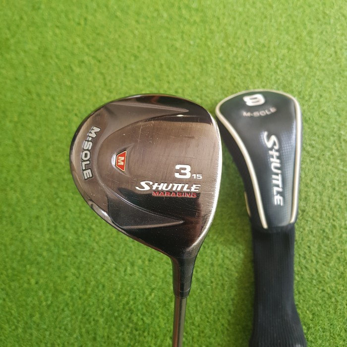 stick golf wood 3 maruman shuttle m sole