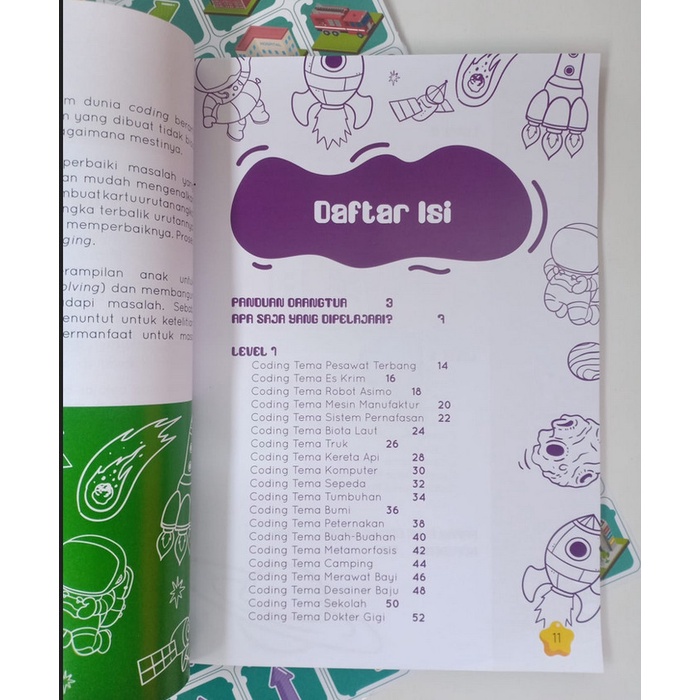 Promo Terbatas Buku Aktivitas Anak : Unplugged Coding Games (Maskana) Aman