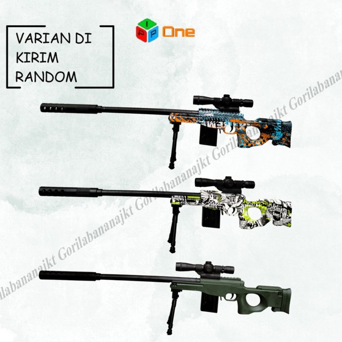 Mainan Anak tembakan sniper Awm Shoot Gunwatergel