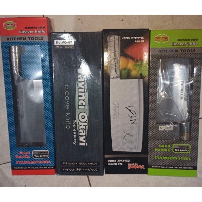 Golok Cleaver HIGH QUALITY STAINLESS Pisau Potong Daging Ikan Tulang Tanyakan Stock
