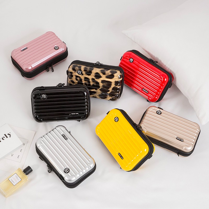 Hot Promo Tas Mini Koper Selempang Tas Wanita Koper Mini tas Make Up tas wanita kekinian tas