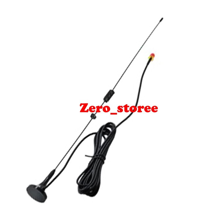 JTTOP" ANTENA MOBIL DUALBAND BREKET MAGNET DAN KABEL ANTENA HT RIG VHF UHF
