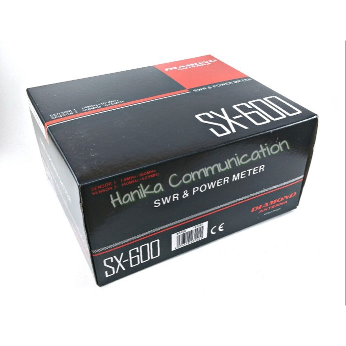JTTOP" DIAMOND ANTENNA SX-600 SWR POWER METER SX600 HT KABEL FREKUENSI ANTENA