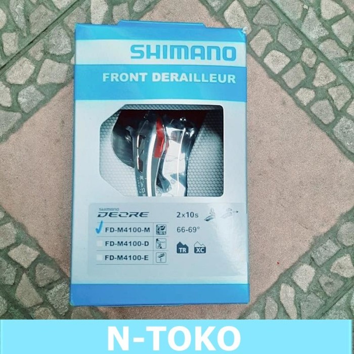 FD SHIMANO DEORE M4100 FRONT PULL 34.9mm Sepeda Sparepart Termurah *