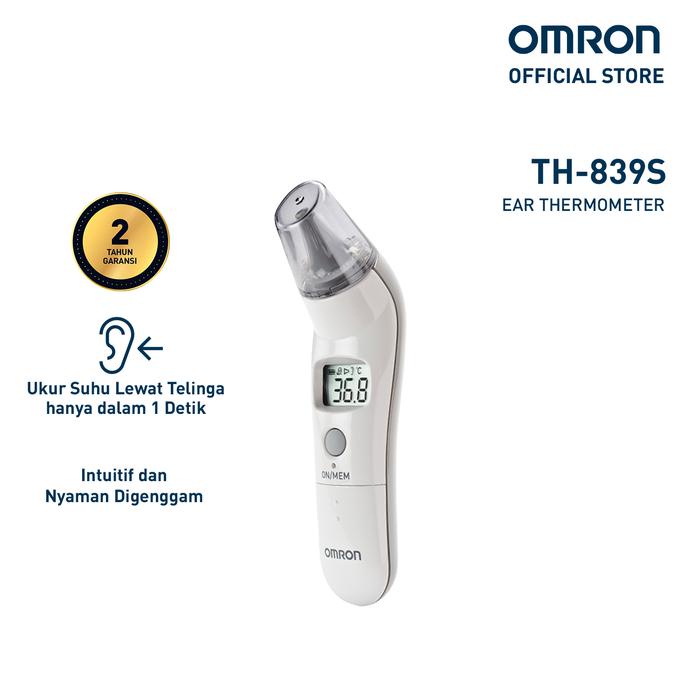 Ready OMRON TH-839S Thermometer Telinga Digital Infrared
