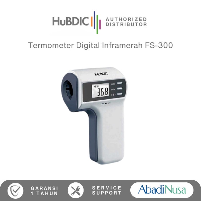 Ready Thermometer Digital Non-Contact Infrared HUBDIC FS-300