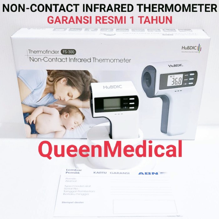 Ready Termometer Infrared Non Contact Hubdic / Thermometer FS 300 Original