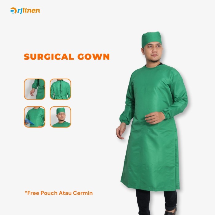 Ready Surgical Gown/APD Gown/Gaun Operasi/Gaun Medis/Surgical Gown Medis