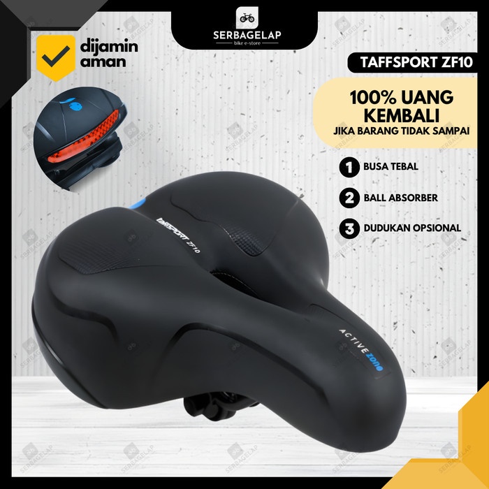 Sadel Sepeda Big Size Busa Besar Empuk Mtb / Bmx / Lipat / Onthel -Gratisongkir