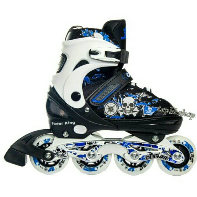 Sepatu Roda COUGAR POWER KING - Blue/Black