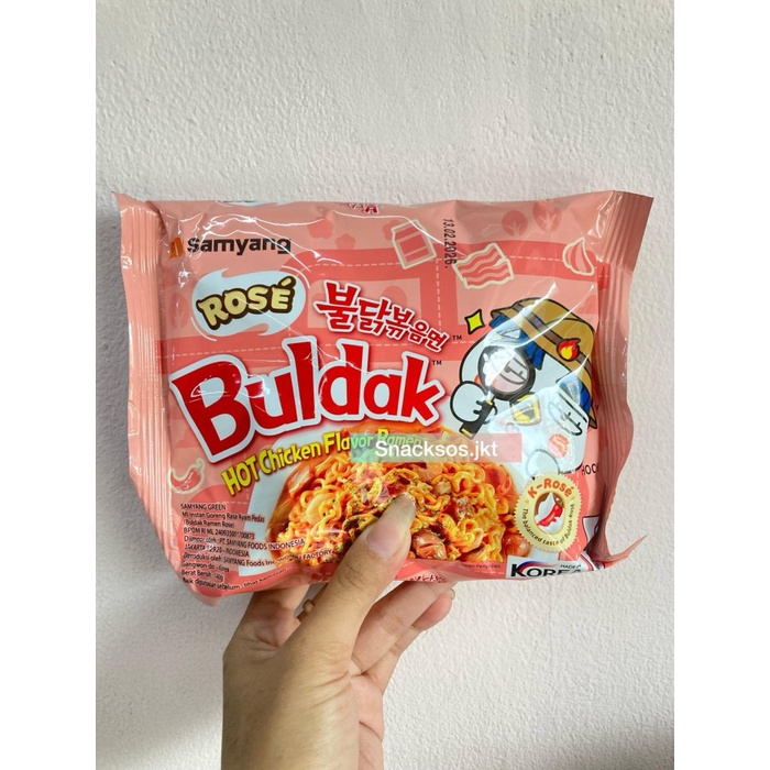 

Sale Terbatas Samyang Rose Hot Chicken Flavor Ramen Korea- Carbo Carbonara Aman