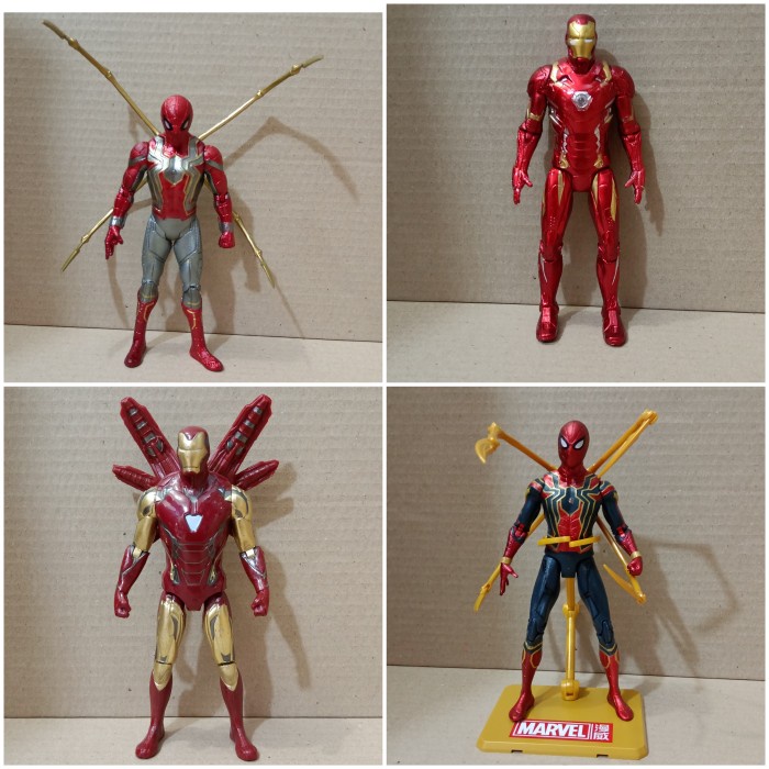 Mainan Action Figure Ironman Mark 58 Iron Spider