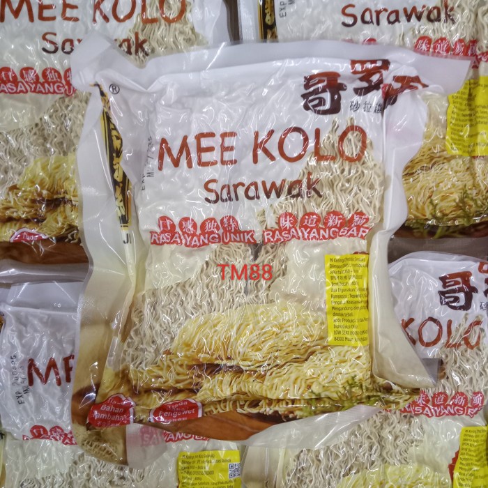 

Promo Terbatas Mi Kering(Mee Kolo Sarawak)/Mee Kolo Sarawak Aman