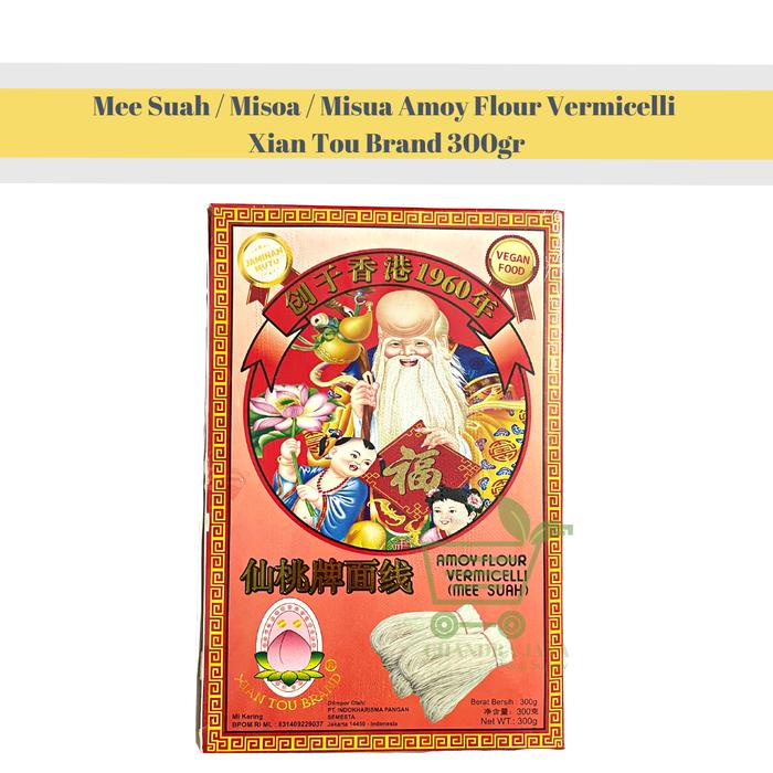 

Sale Terbatas Mee Suah / Misoa / Misua Amoy Flour Vermicelli Xian Tou Brand 300Gr Aman
