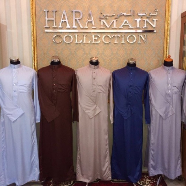 GAMIS/JUBAH PRIA - JUBAH AL HARAMAIN - JUBAH SAUDI ORIGINAL