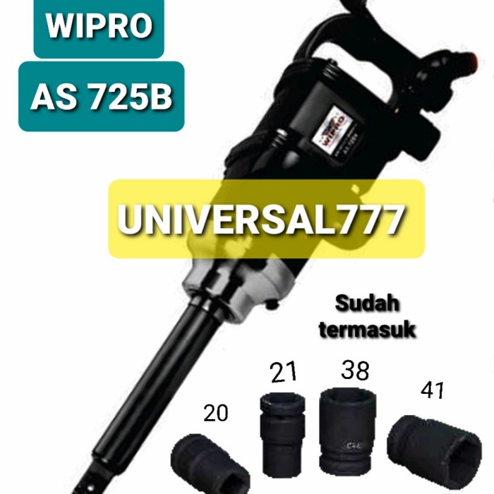 Wipro - Air Impact Wrench 1" - AS 725B