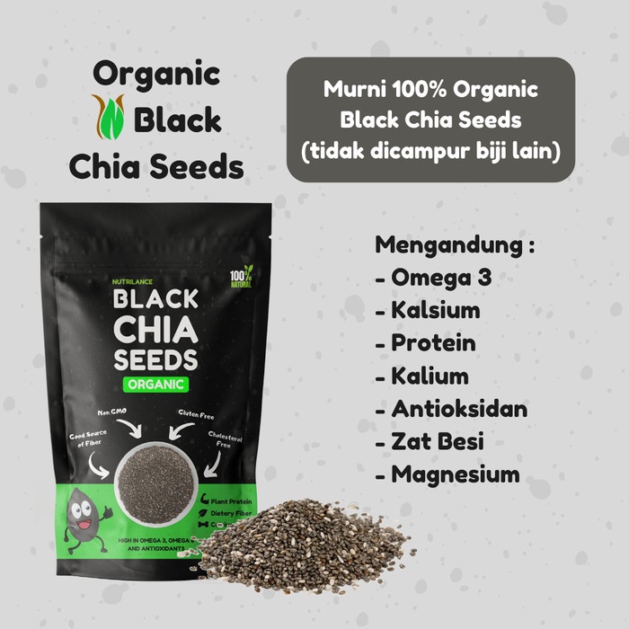 

[dch] - Chia Seed Organik Mexico Premium Quality - Nutrilance