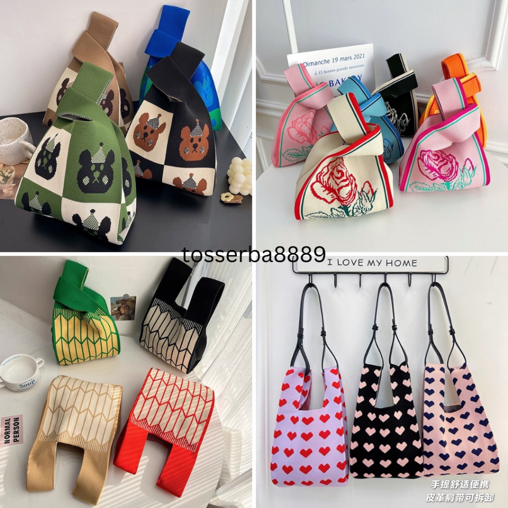 TAS RAJUT/BUFFALOW BAG BANGKONG NEW EDITION/KNITTED BAG THAILAND/TAS RAJUT BANGKOK/TAS BUFFALOW