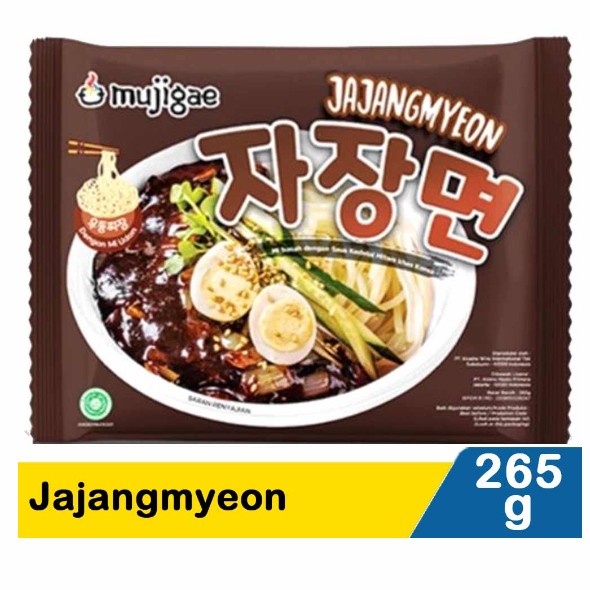 

Promo Terbatas Mujigae Jajangmyeon 265 G Mie Basah Udon Korea Aman