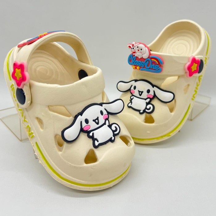 INKAYNI 1003G SANDAL ANAK PEREMPUAN SANDAL BAIM KARET ANAK CEWEK KARAKTER CINNAMOROLL MEREK INKAYNI