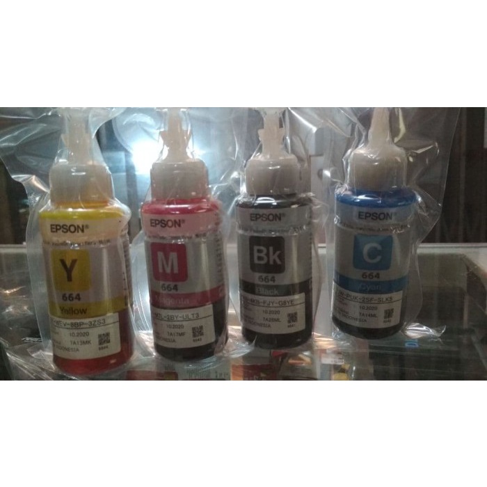 Ready Tinta Epson 664 Original 1 set L120 L220 L310 L360 L1300