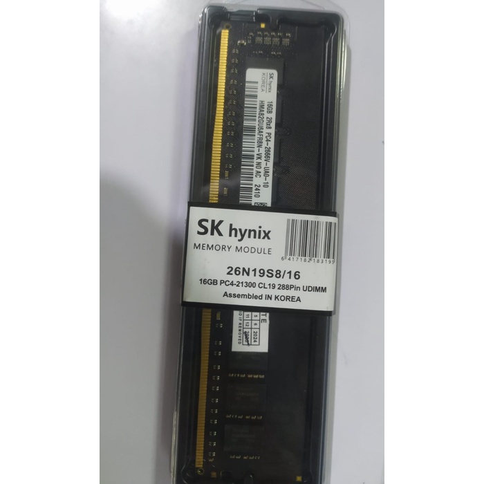 Menarik Memory Ram Komputer Hynix Ddr4 16Gb Longdimm 2666Mhz Pc21300