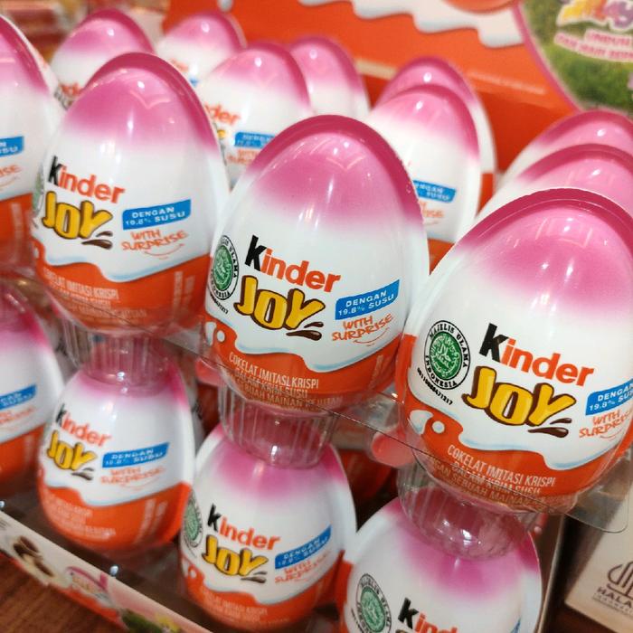 

BARANG TERLARIS EXP JULI 2025 Kinder Joy Kinderjoy cokelat coklat 1 box isi 24 PCS isi mainan Toys