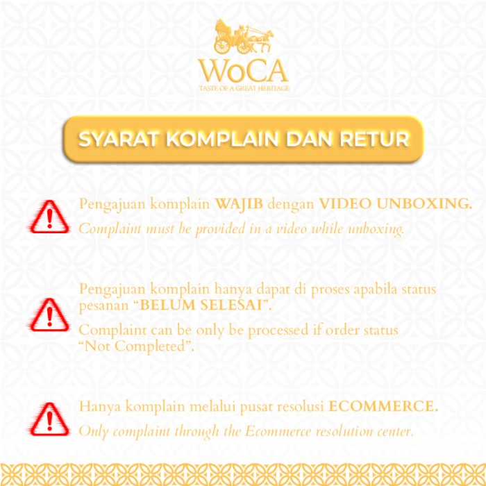 

BARANG TERLARIS WoCA Premium Chocolate 3 x 90g Bars - Cokelat Batang Rasa Durian