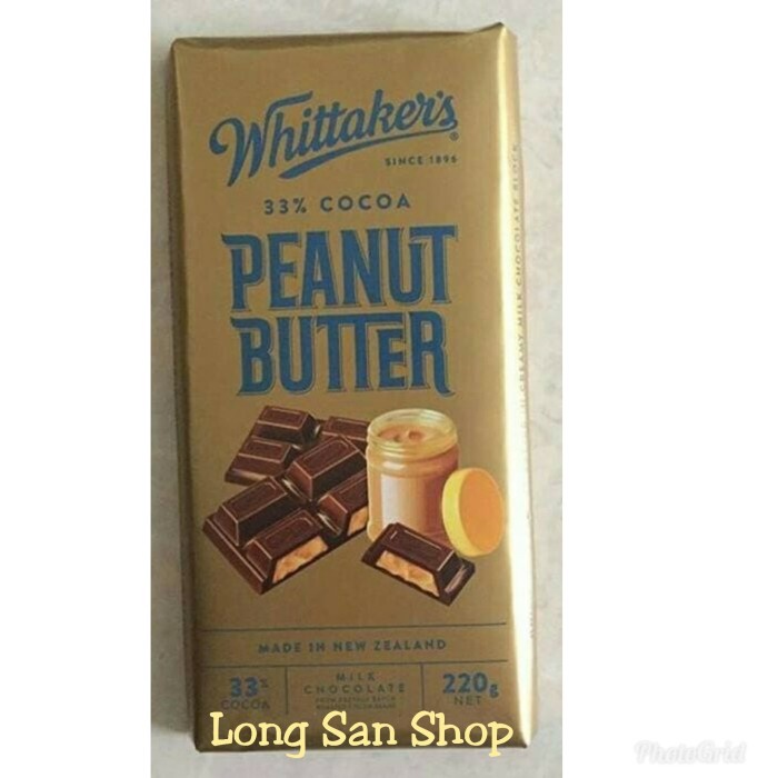 

BARANG TERLARIS PROMO!! Whittaker's Peanut Butter - Coklat Impor