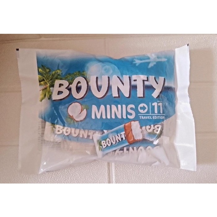 

BARANG TERLARIS Bounty Minis travel edition isi 11 333gr