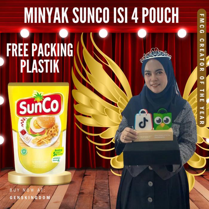 

BARANG TERLARIS [EXCLUSIVE SISCAANANTA X GENSKINGDOM PAYDAY] - MINYAK SUNCO ISI 4 POUCH MINYAK