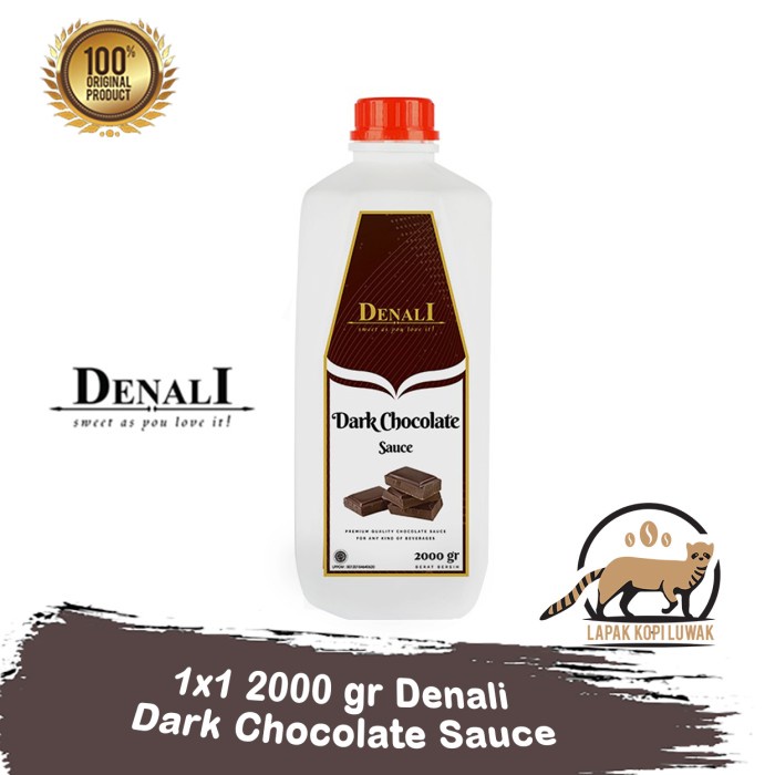 

BARANG TERLARIS Dark Chocolate Sauce merk Denali