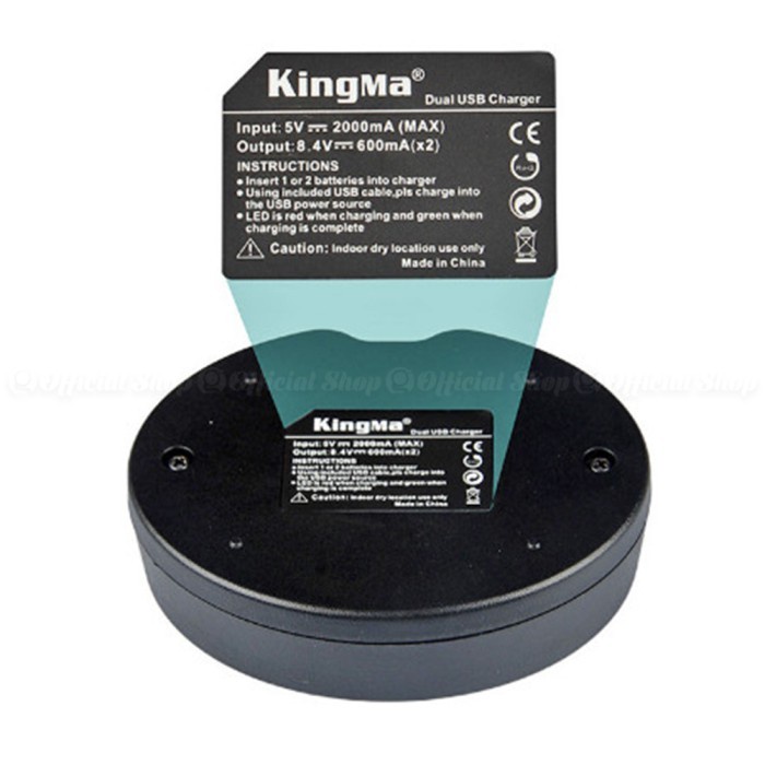 Kingma Kamera - Charger Kingma En-El14 For D5200 D3200 D3300 D5100 D5300 D5500 Ni Kon