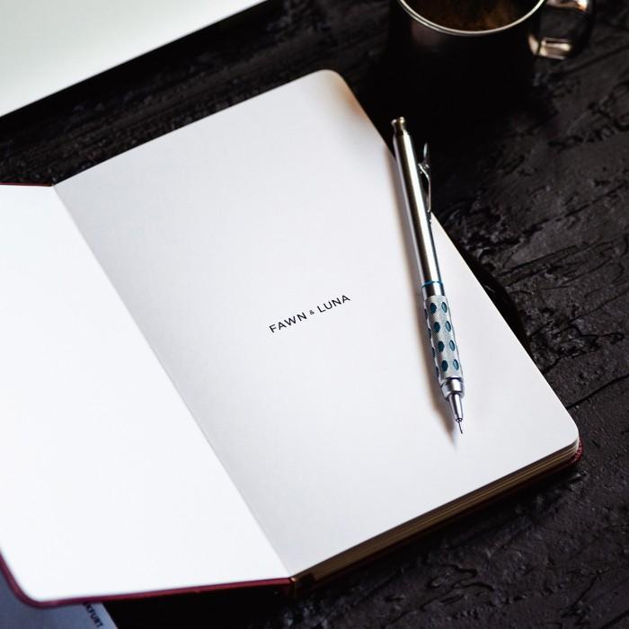 

BARANG TERLARIS Fawn & Luna - BLACK SMOKE - Notebook Large A5 - Buku Jurnal/Agenda/Diary/Catatan