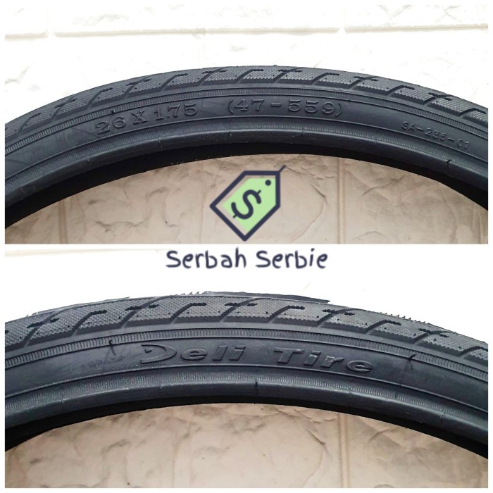 Ban Luar Sepeda 26X1.75 Swallow Deli Tire 26 X 175 1.75 26X175 Mtb Road City Bike Federal Touring