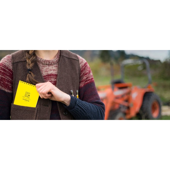 

BARANG TERLARIS Rite in the Rain 935T Top-Spiral 3x5" Notebook Buku Tahan Air - Tan