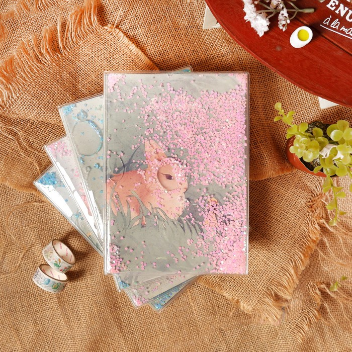 

BARANG TERLARIS Best Friends Animal Quicksand Ruled Notebook A5 / Buku Tulis A5 / Buku