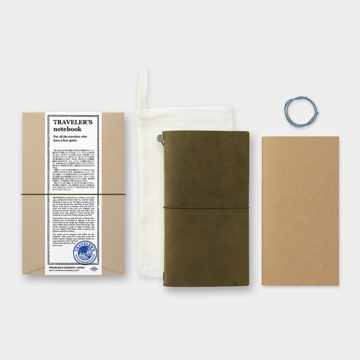 

BARANG TERLARIS Travelers Notebook Regular Size Olive