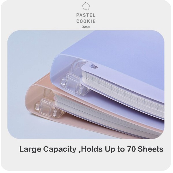 

BARANG TERLARIS Kokuyo Pastel Cookie Notebook A5 WSG-RUVP12