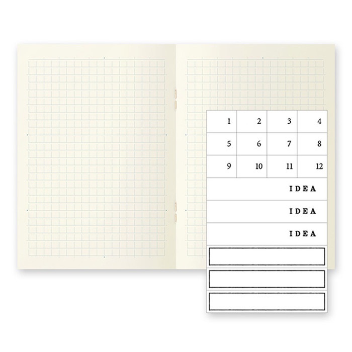 

BARANG TERLARIS Md Notebook Light A6 Grid / 3 Pcs