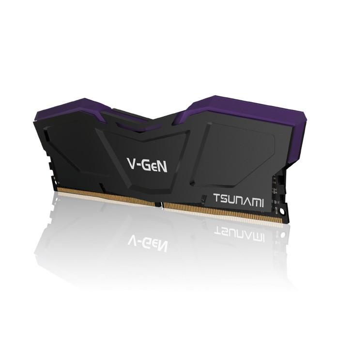 Termurah Ram Ddr4 V-Gen Tsunami 16Gb 2666Mhz Cl16 (2X8Gb) - Ram Gaming Oc Vgen