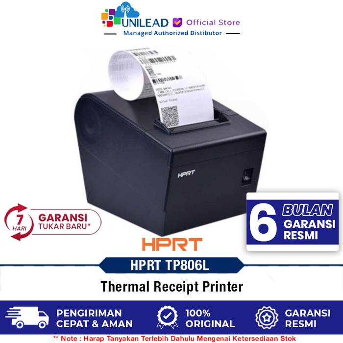 Ready HPRT TP806L Pos Printer Thermal Support ethernet printer kasir Roll