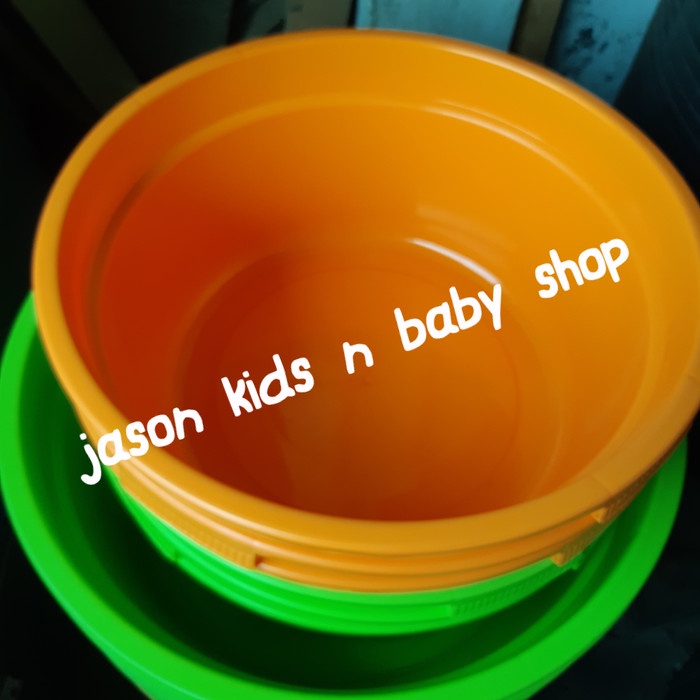 New Baskom air plastik bulat 20/Bak air bulat/Ember air bulat 20/Bak air Berkualitas