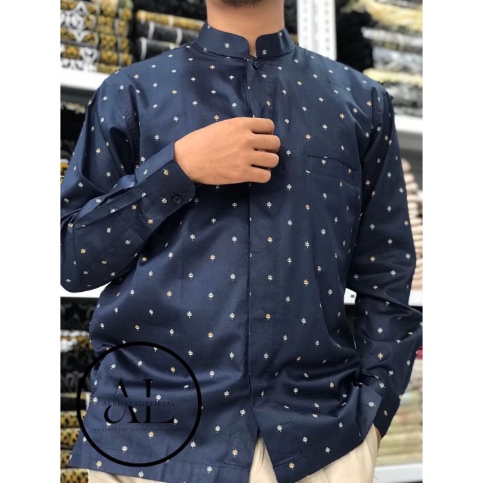 Baju Koko DL/Koko Pria Lengan Panjang & Pendek Bahan Full Katun