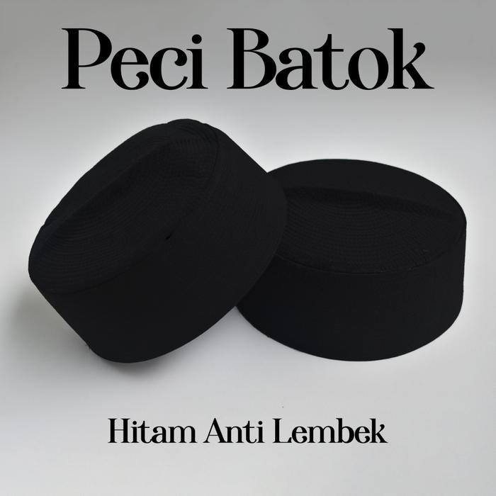 songkok kopiah batok warna hitam polos anti lembek anti air harga terjangkau kualitas bagus