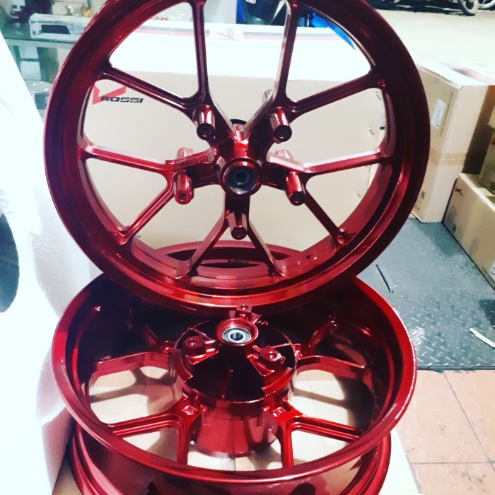 VELG VROSSI COBRA NINJA 250 FI MERAH CANDY