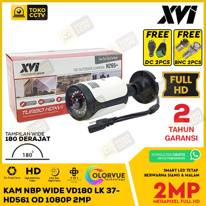 CAMERA CCTV OUTDOOR WIDE SERIES 1/27 2MP 1080 TYPE HD-6011