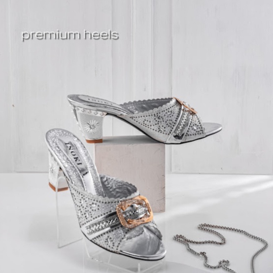 SANDAL PESTA WANITA/SENDAL PESTA KONDANGAN HIGH HEELS HAK TAHU 5 CM BIG SIZE JUMBO SIZE 41 DAN 42
