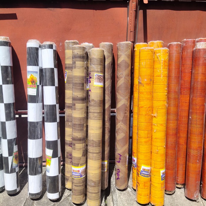 PREMIUM karpet lantai vinyl plastik roll