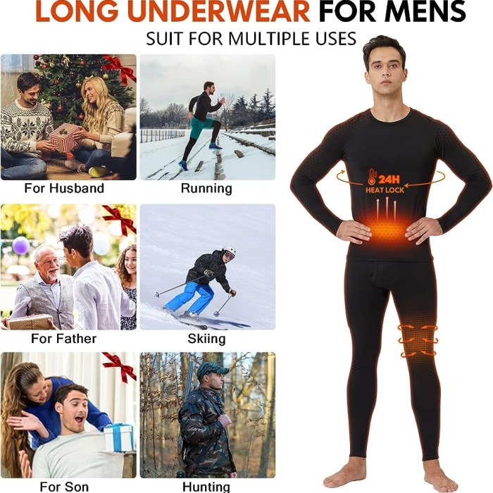 LONGJOHN SOFT HEATTECH MEN QUALITY